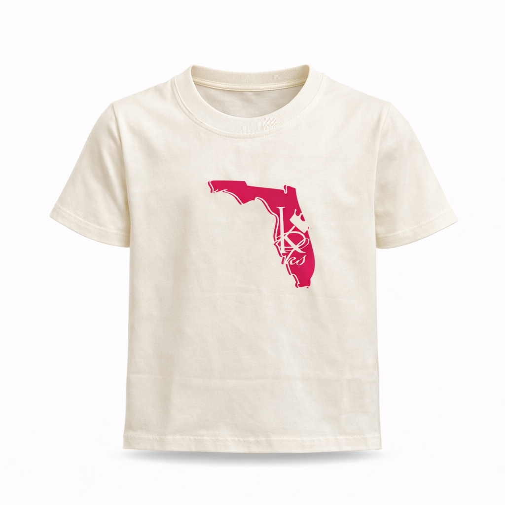 1K Women’s Florida Graphic Crop Tee