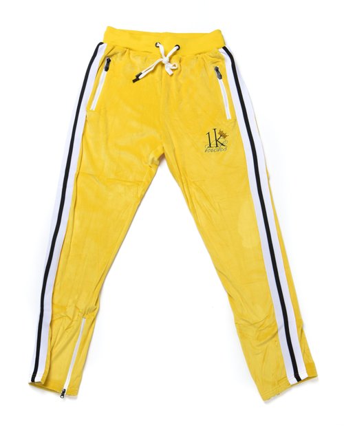 Yellow Suede Tracksuit