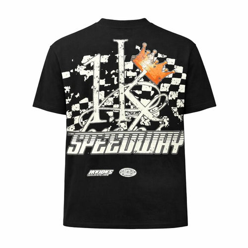 1K Kicks Fastlane Men's Oversized Graphic Tee