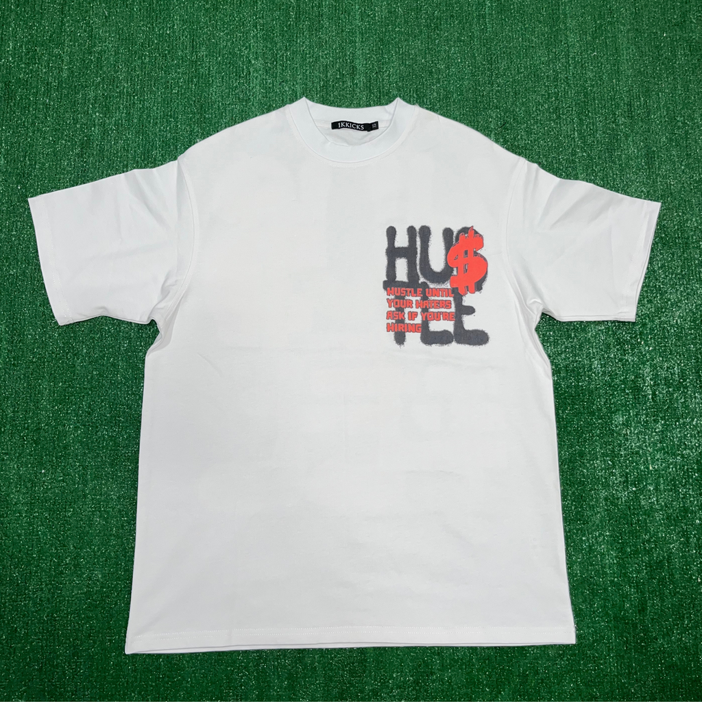 1K Kicks Born to Hustle Men's Oversized Tee