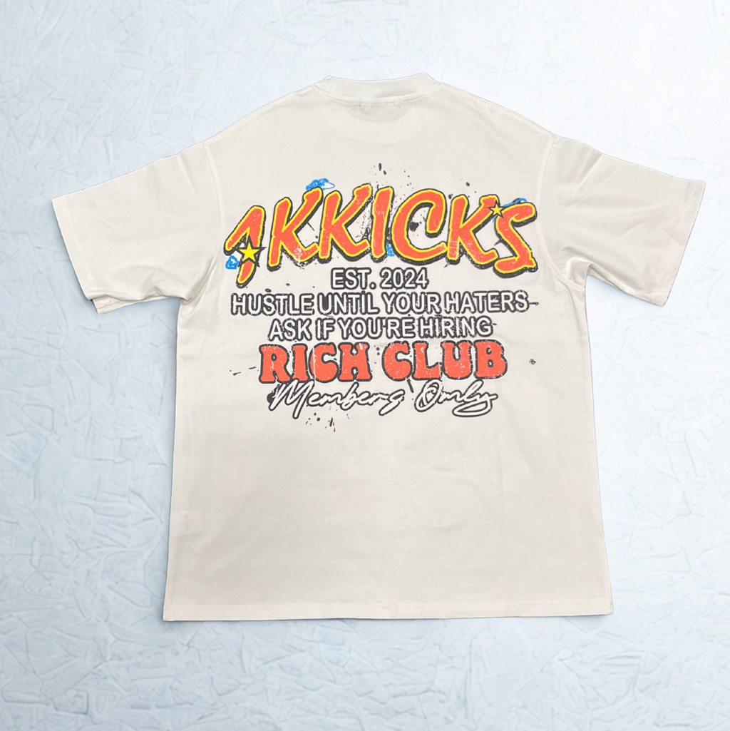 1K Rich Club Men's Oversized Tshirts
