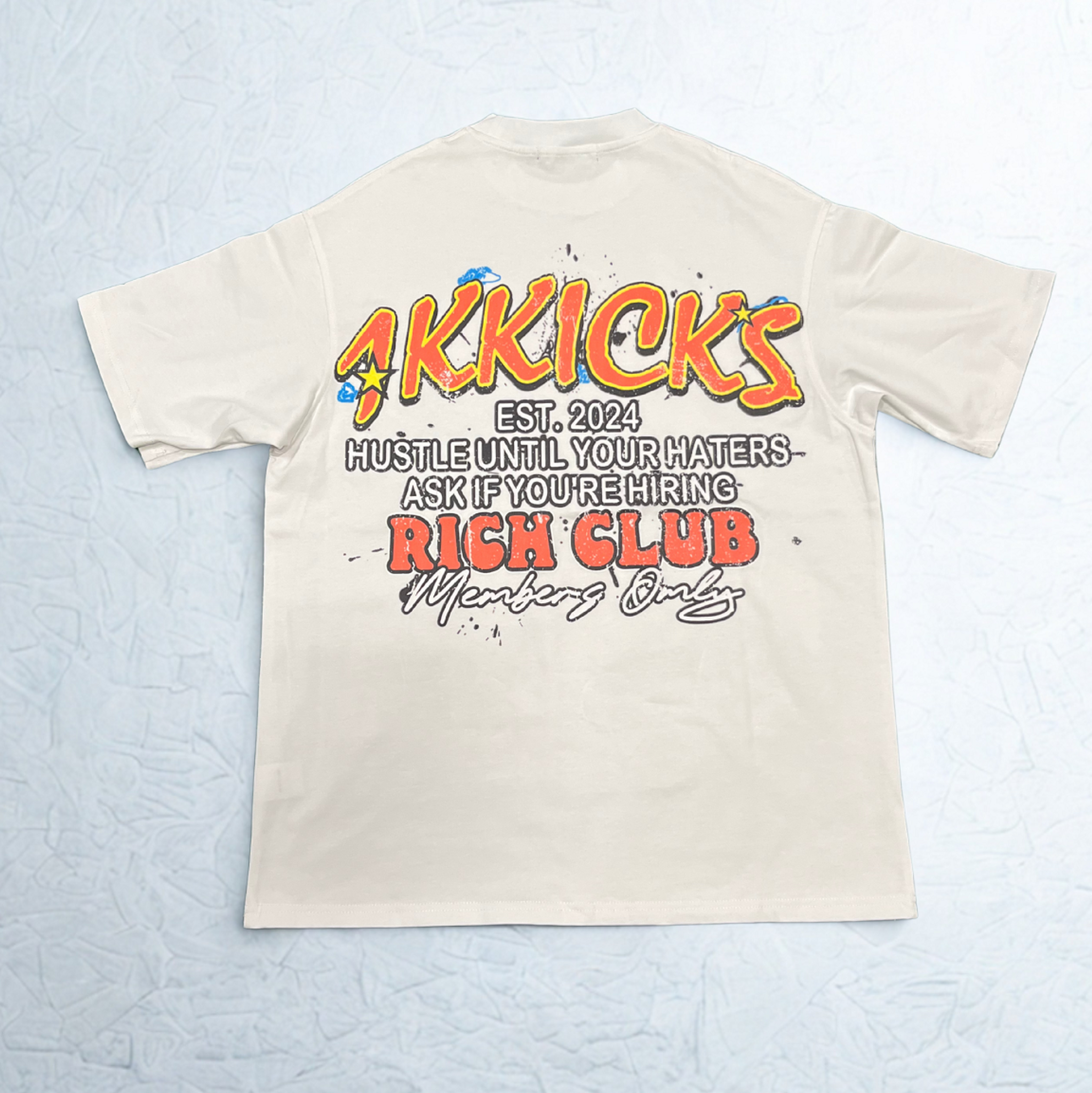 1K Rich Club Men's Oversized Tshirts