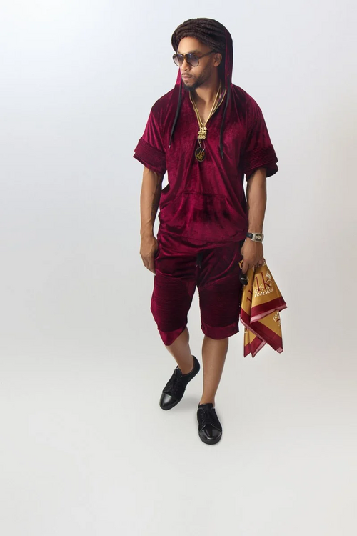 Velvet Biker Tracksuit