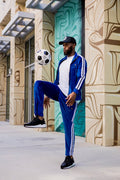 1K Blue Suede Men's Tracksuit