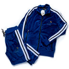 1K Blue Suede Men's Tracksuit