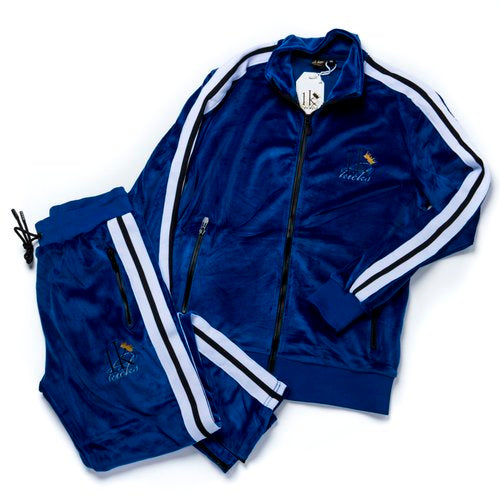 1K Blue Suede Men's Tracksuit