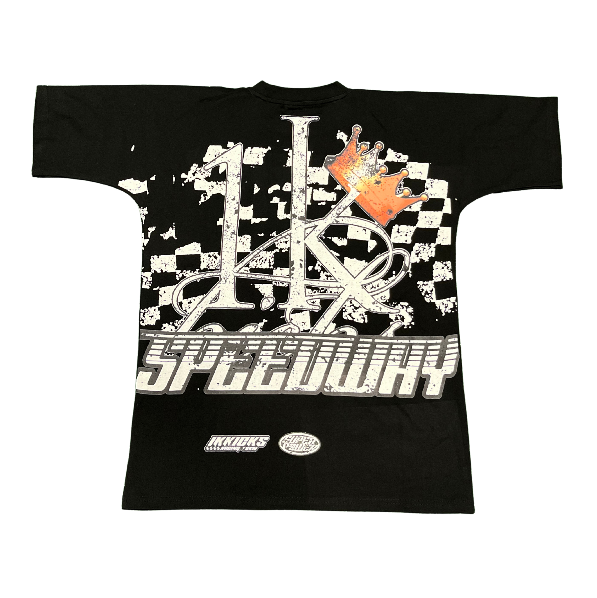 1K Kicks Fastlane Men's Oversized Graphic Tee